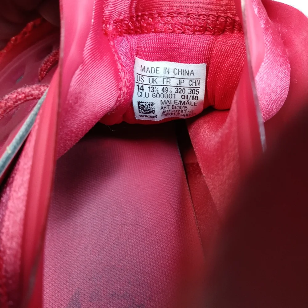 Adidas James Harden Volume2 Red Pioneer Men's Bask_4
